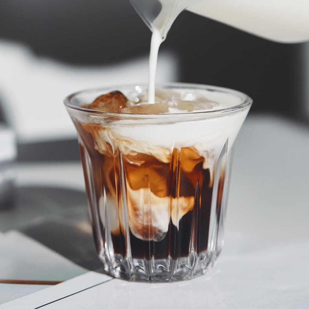 Чашка 90 мл кофейная без ручки ZINC Barista d 7 см h6,8 см стекло P.L. Barbossa [1]