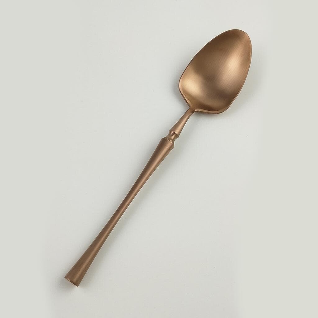 Ложка чайная 15 см матовая цвет медь PVD 1920-Copper P.L. [12]