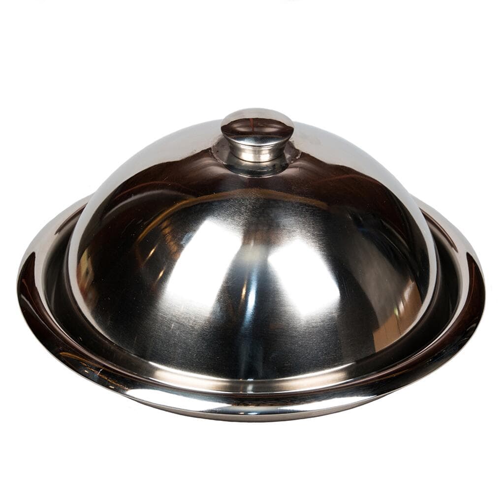 Блюдо для подачи d 40 см h18,5 см нерж. с нерж. крышкой P.L. Proff Cuisine