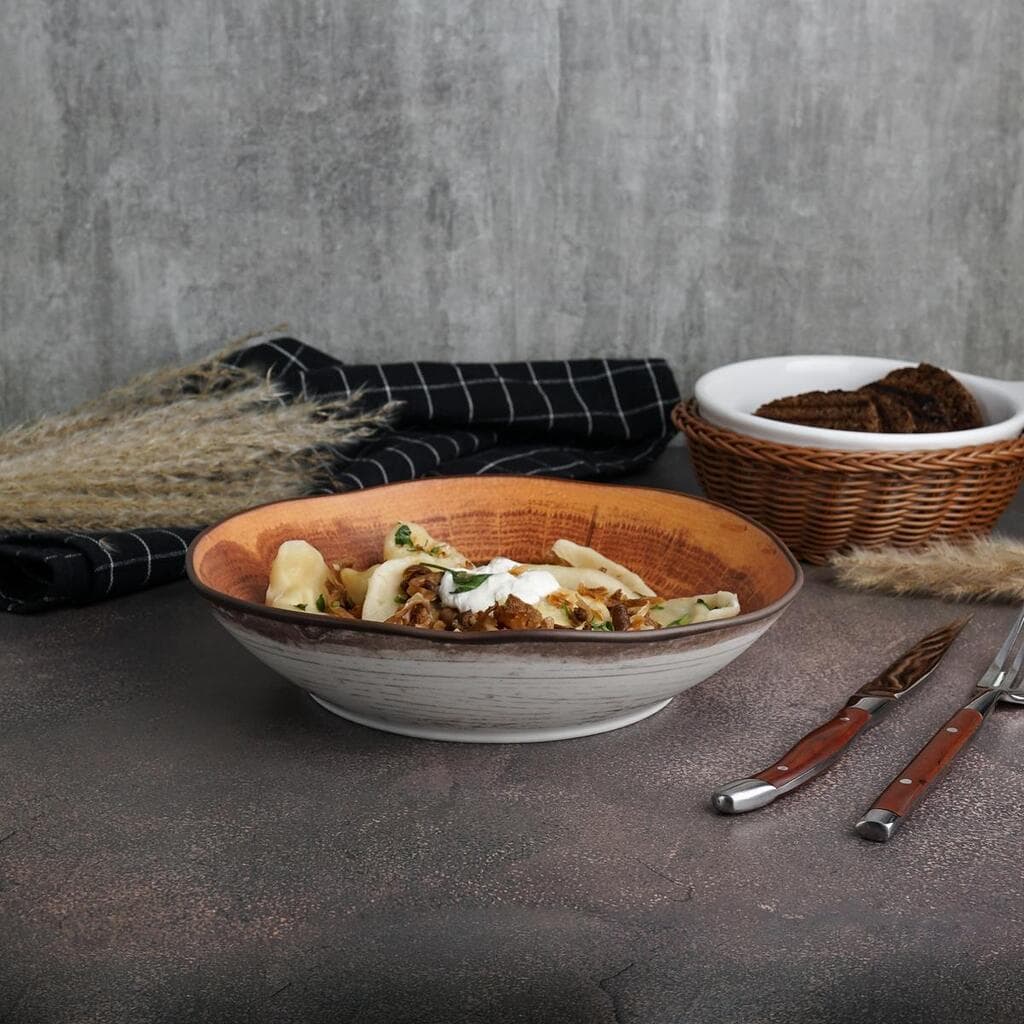 Салатник  925 мл 21,6*21 см h5,1 см Wood Fusion P.L. Proff Cuisine [6]