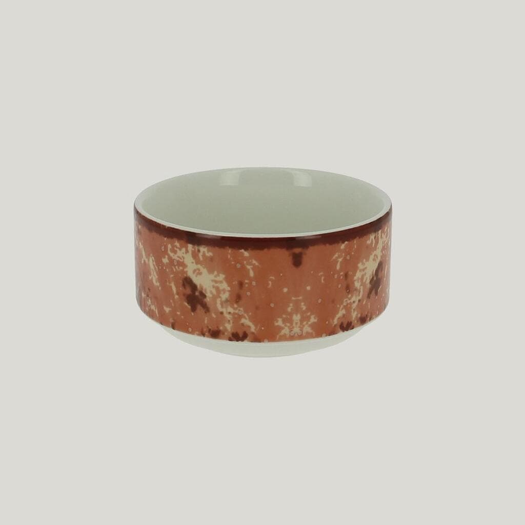Салатник  300 мл d 10 см h5,8 см емкость для закусок Red Peppery фарфор RAK