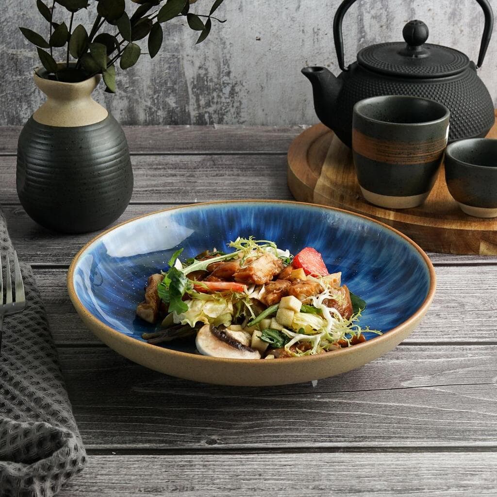 Салатник  750 мл d 22 см h4,5 см Dark Blue Panasia P.L. Proff Cuisine [1]