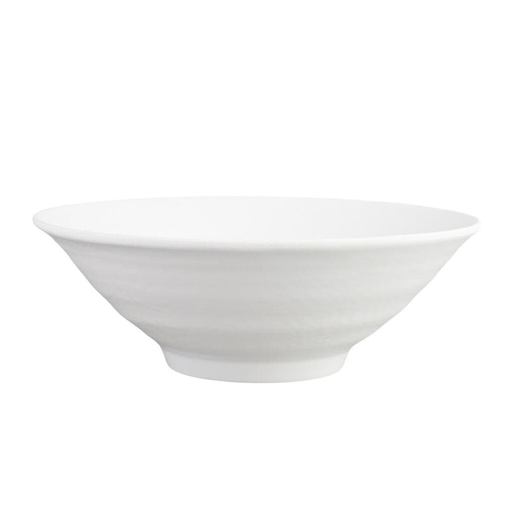 Салатник 1400 мл миска для лапши d 24,8 см пластик меламин White P.L. Proff Cuisine