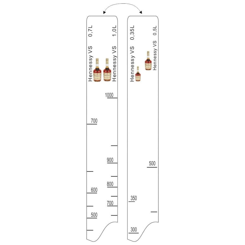 Барная линейка Hennessy VS (350мл/500мл/700мл/1л), P.L. Proff Cuisine