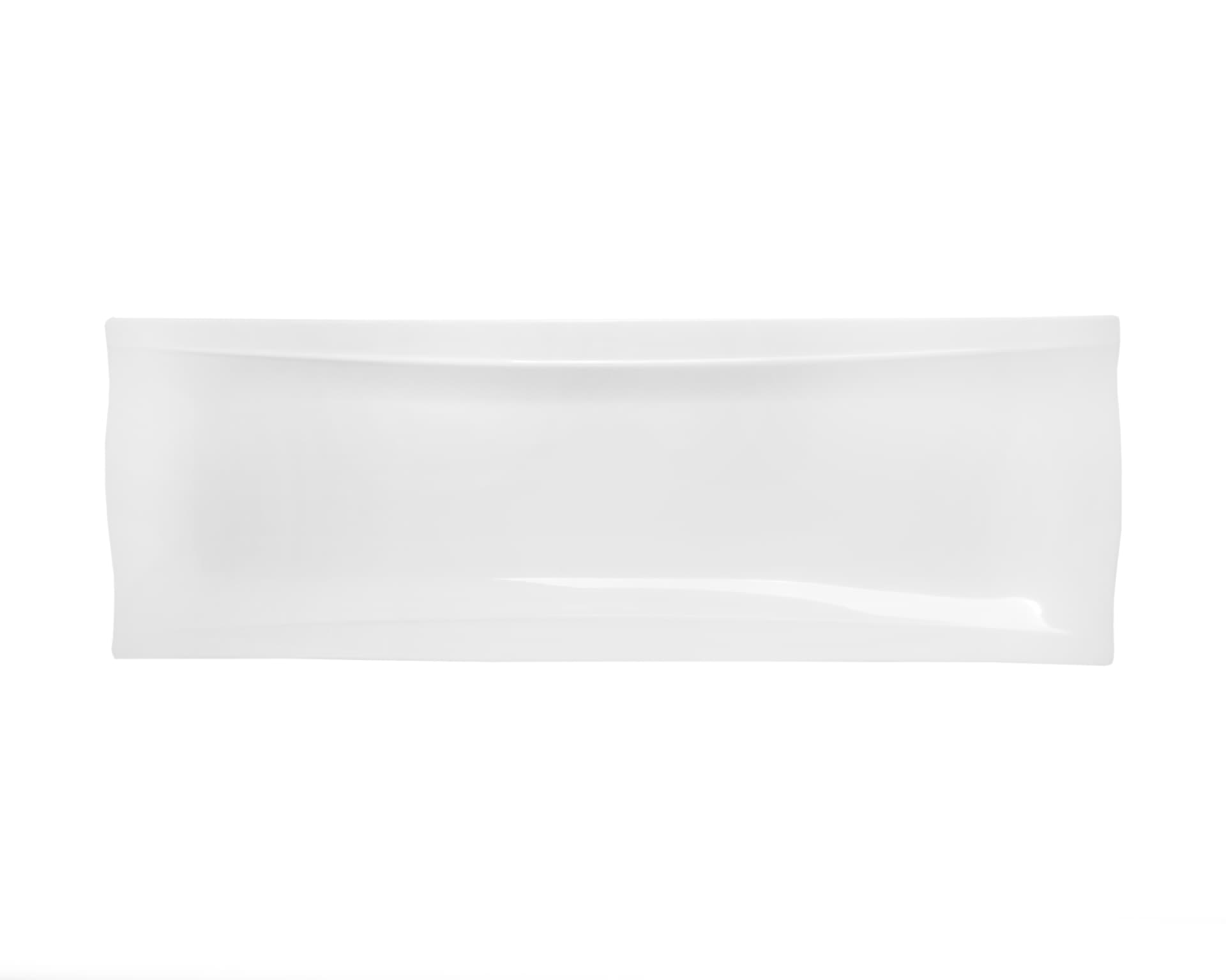 Блюдо прямоугольное, Tudor, Royal White, 47 х 16 см