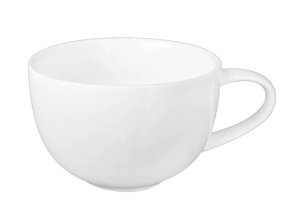 Чашка чайная (блюдце TU2625), Tudor, Royal White, 240 мл