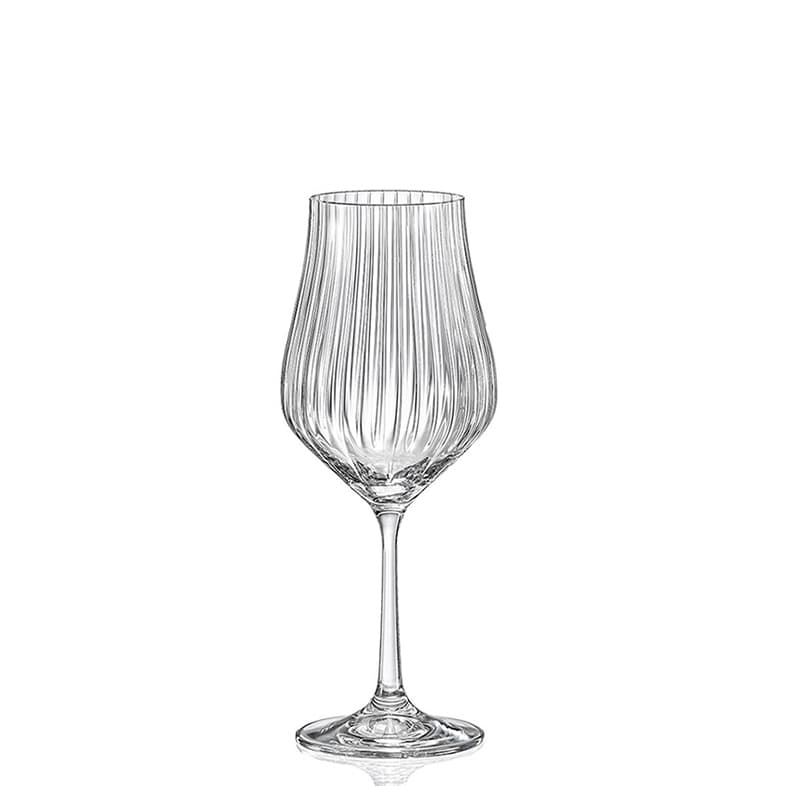 Бокал для вина, Crystalex, Tulipa Optic, 350 мл (набор 6 шт, цена указана за 1 шт)