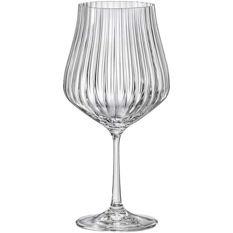 Бокал для вина, Crystalex, Tulipa Optic, 600 мл (набор 6 шт, цена указана за 1 шт)