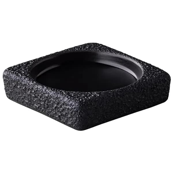 Подставка для комплимента Style Point, RAW Design by Kevala, керамика ,H=22,L=90,B=90мм черный