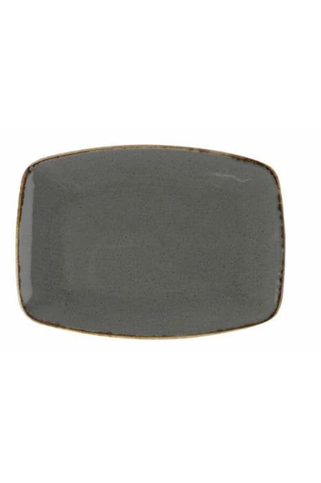 Тарелка плоская, Porland, Seasons Dark Grey, 32 см