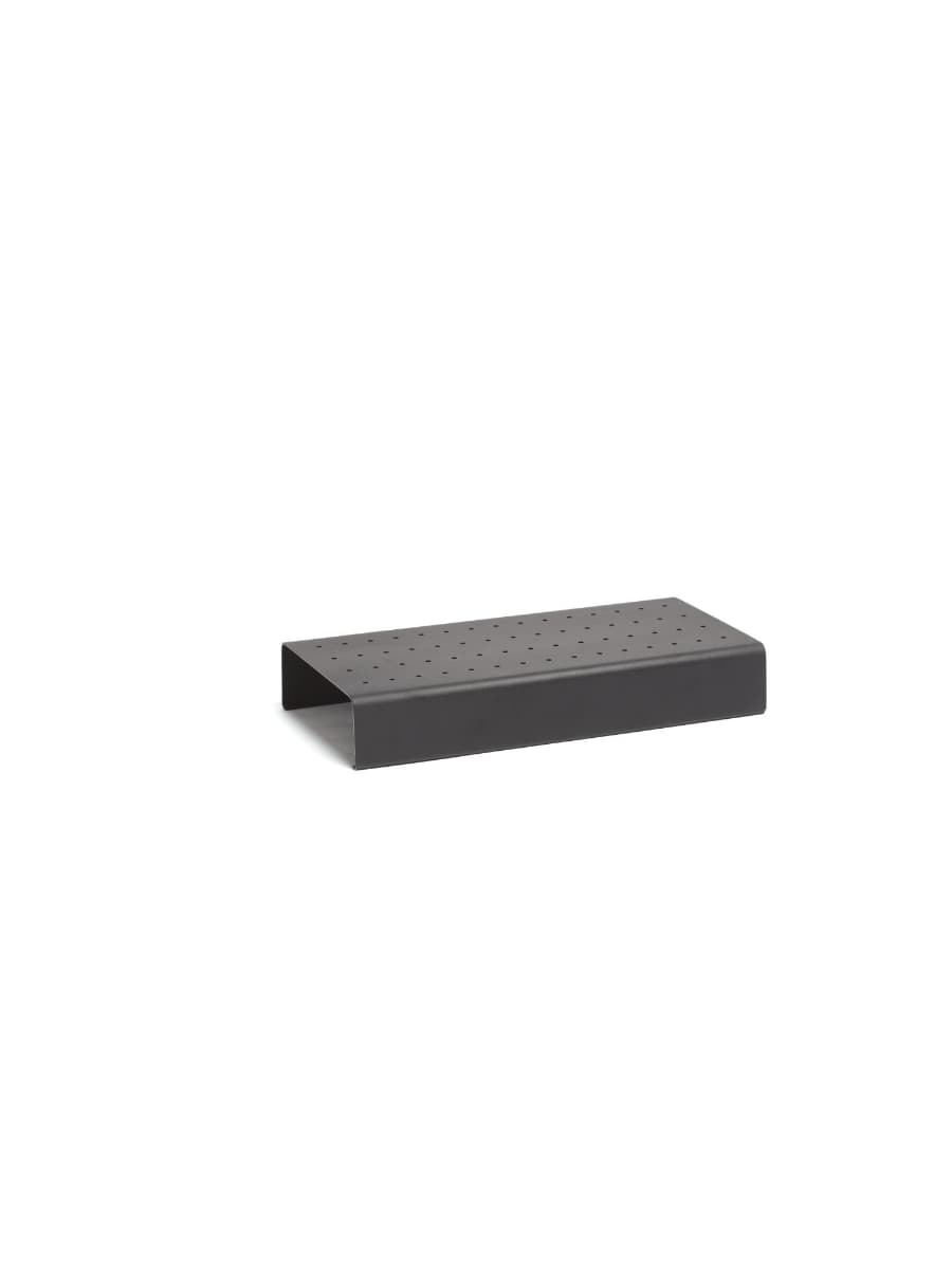 Подставка перфорированная, Comas, 24x12x4 см,маленькие отверстия отверстия, Черный, для леденцов на палочках