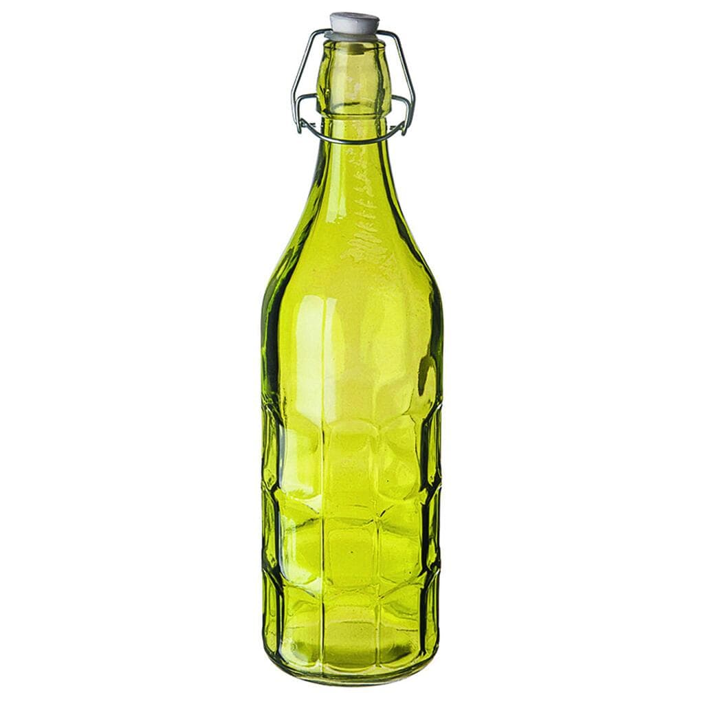 Бутылка P.L. Proff Cuisine 1 л с крышкой зеленая