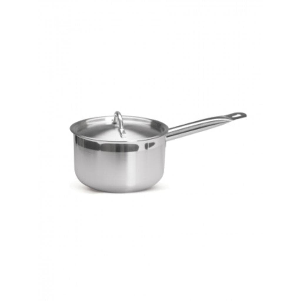 Сотейник LUXSTAHL1,3 л с крышкой 14*8,5 см Индукция