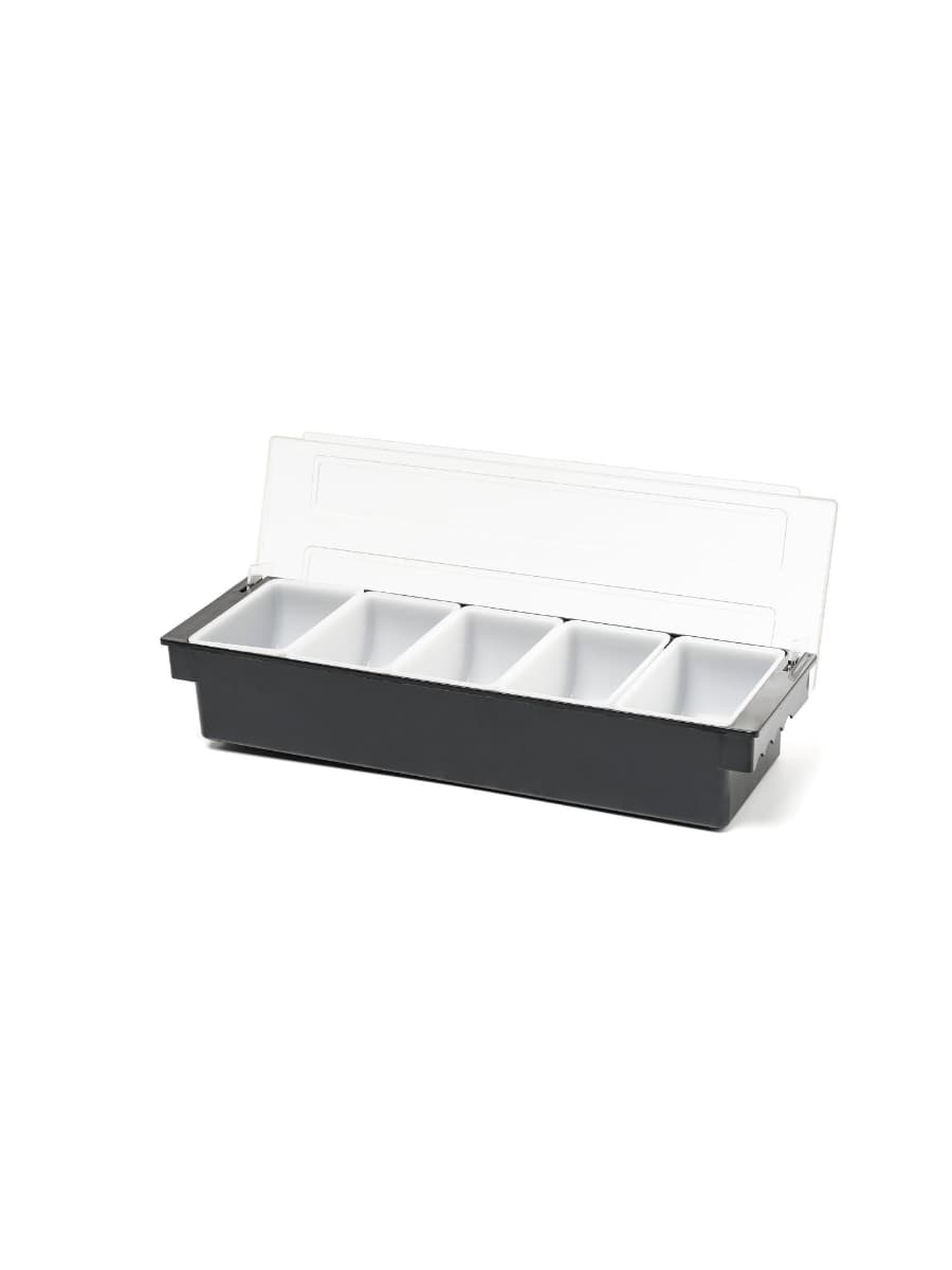 Контейнер барный с крышкой, COMAS, 49.2x15.6x9 см, 5 ячеек