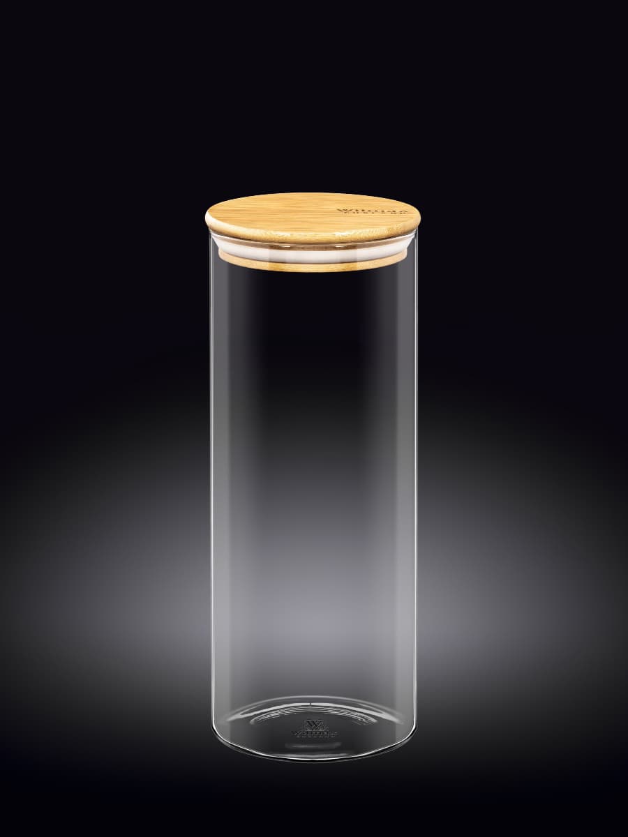 Банка с крышкой, Wilmax, 10х25.5 см, 1600 мл