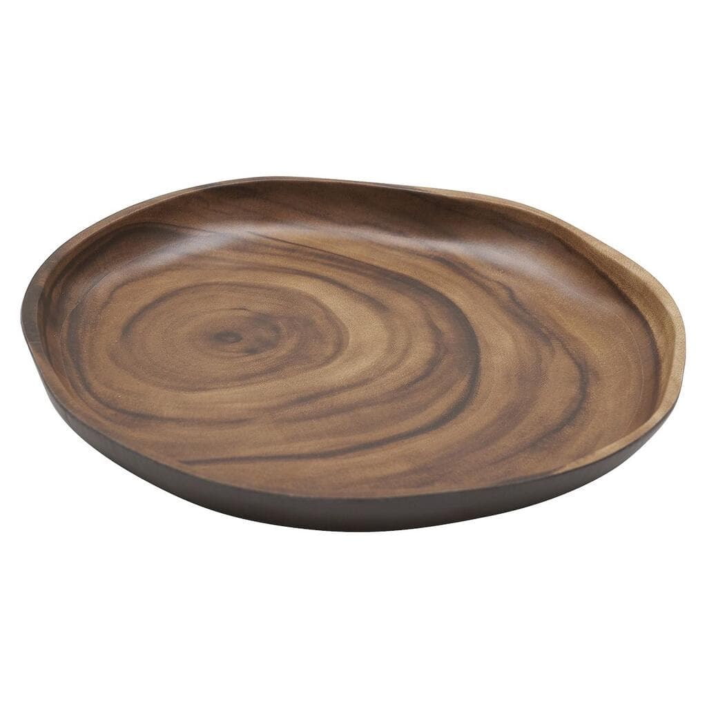Блюдо овальное, P.L. Proff Cuisine, African Wood, 25 x 24,5 x 3 см, 500 мл