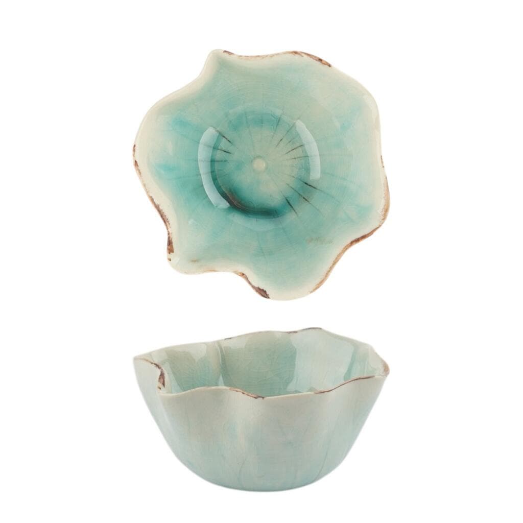 Салатник P.L. Proff Cuisine Sea Blue Flower Frutti di Mare 450 мл 14*13,8 см h7 см