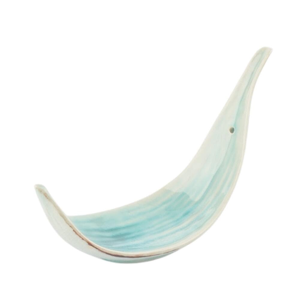 Блюдо для подачи P.L. Proff Cuisine Sea Blue Leaf Frutti di Mare 21*7,4 см h13,5 см