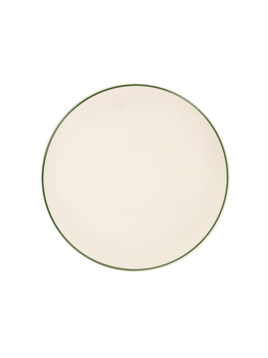 Тарелка глубокая с кантом, Pioli, Colour Green, 25 см