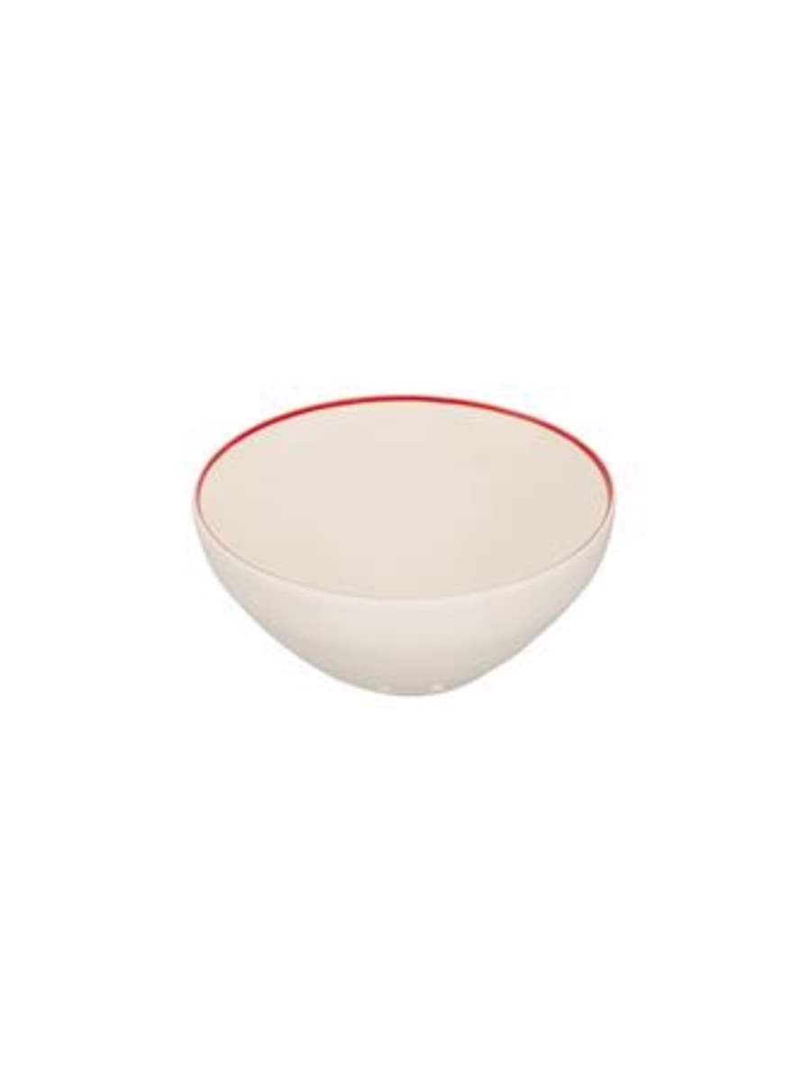 Салатник с кантом, Pioli, Colour Red, 14 см