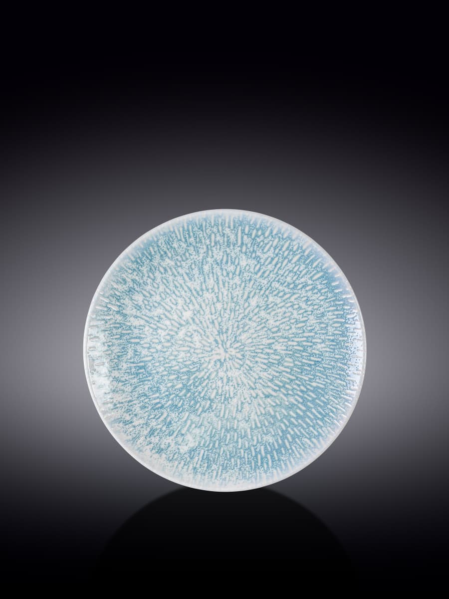 Тарелка круглая, Wilmax, Coral Blue, 17 см