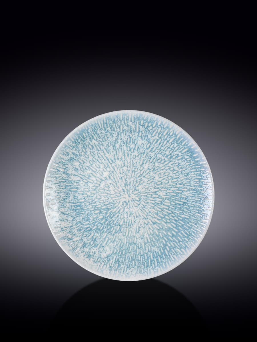 Тарелка круглая, Wilmax, Coral Blue, 19 см