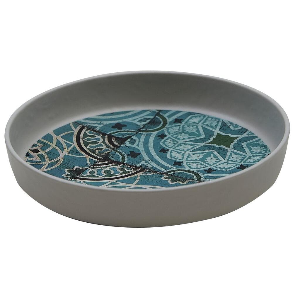 Тарелка, P.L. Proff Cuisine, Damask Blue, 20,4 x 4,3 см