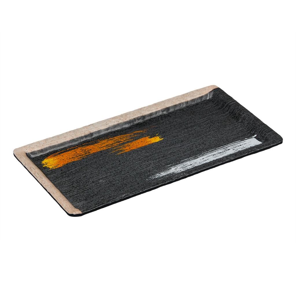 Блюдо P.L. Proff Cuisine Dark Texture 27,5*14,4*1,9 см