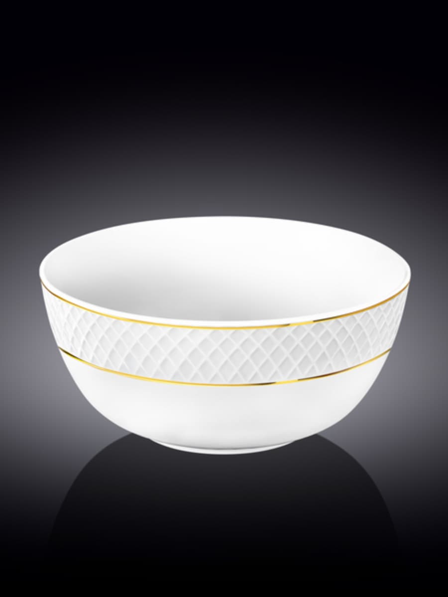 Салатник с золотом, Wilmax, Diamond, 20 см, 1850 мл