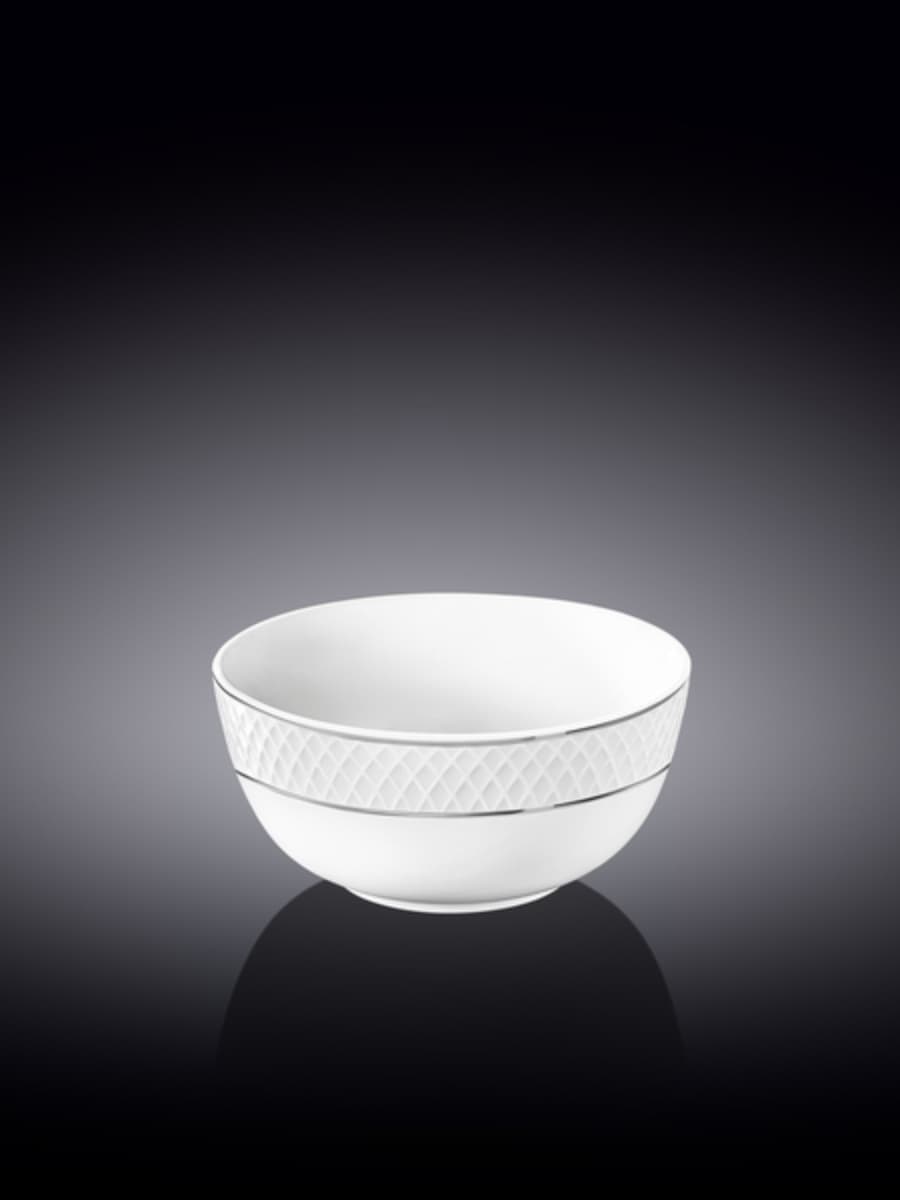 Салатник с платиной, Wilmax, Diamond, 10 см, 200 мл