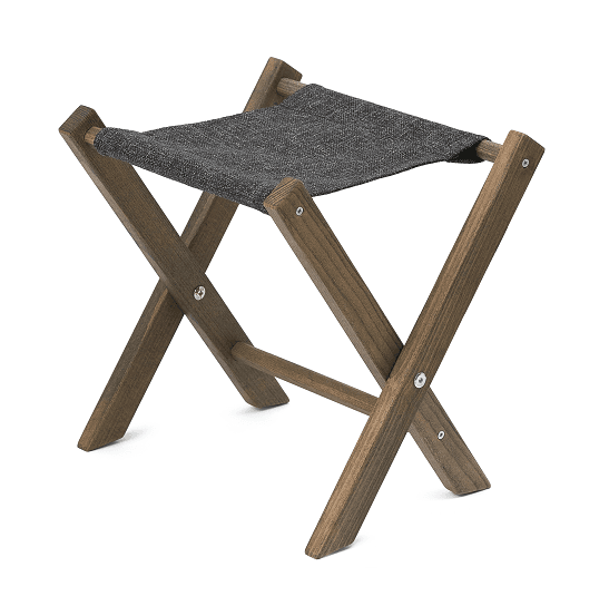 Подставка под сумку Crystals Wood В12, Dl, орех, черная рогожка