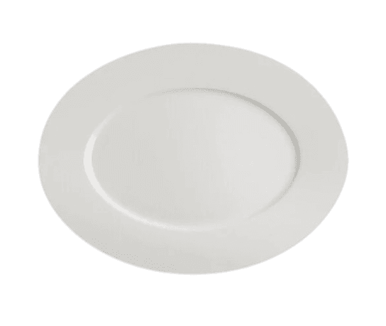 Тарелка овальная плоская RAK Porcelain Fine Dine 17*13 см
