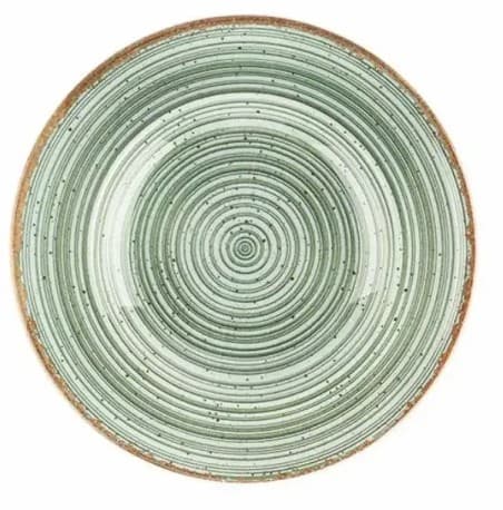 Hypnosis Green Тарелка глубокая с полями 26см