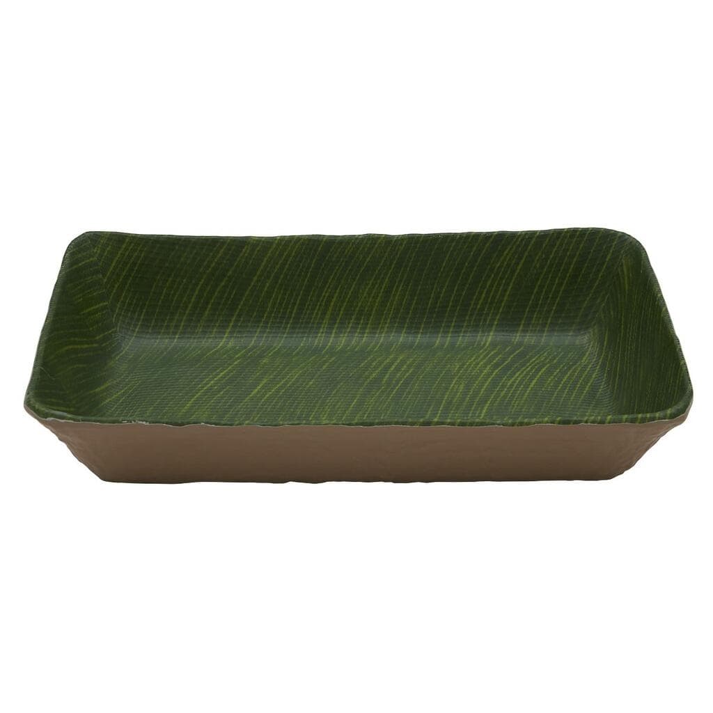 Салатник, P.L. Proff Cuisine, Green Banana Leaf, 26,5 x 16,2 x 6,2 см, 1100 мл