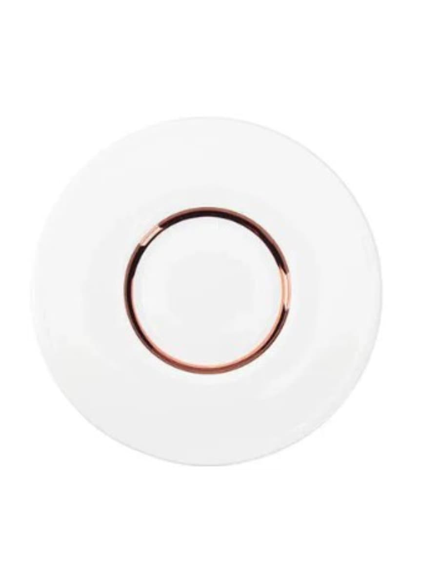 Блюдце для чашки кофейной, Porland, Halo Bronze, 12 см