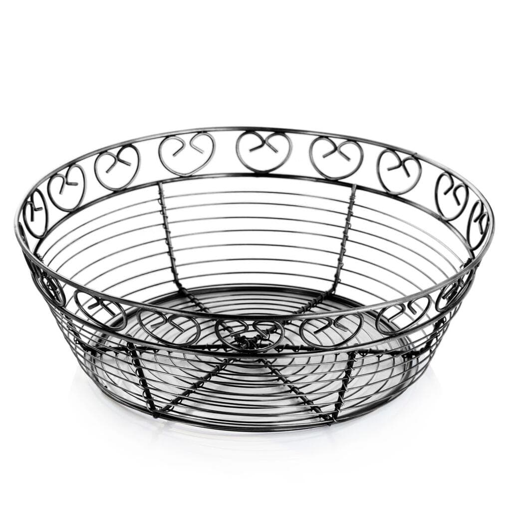 Корзинка для подачи P.L. Proff Cuisine 25*8 см черная
