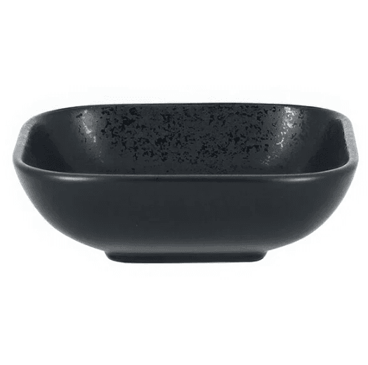 Тарелка квадратная RAK Porcelain Karbon 15см глубокая