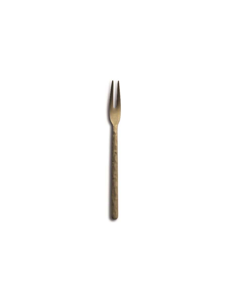 Вилка для торта, улиток, COMAS, Kodai 18% Vintage Gold, 12.5 см
