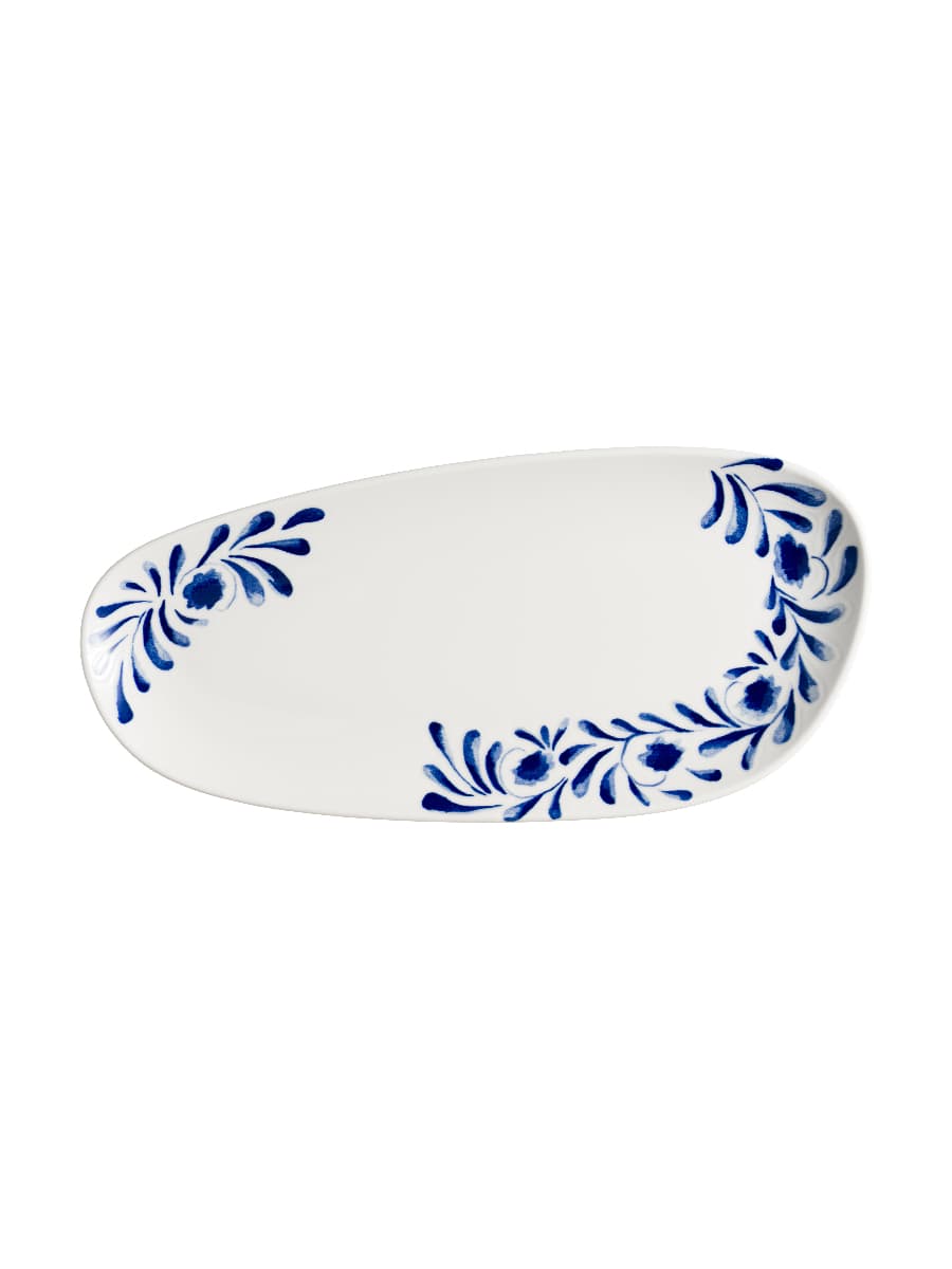 Блюдо для подачи, Bonna, Lavis, 36x16 см, Синий