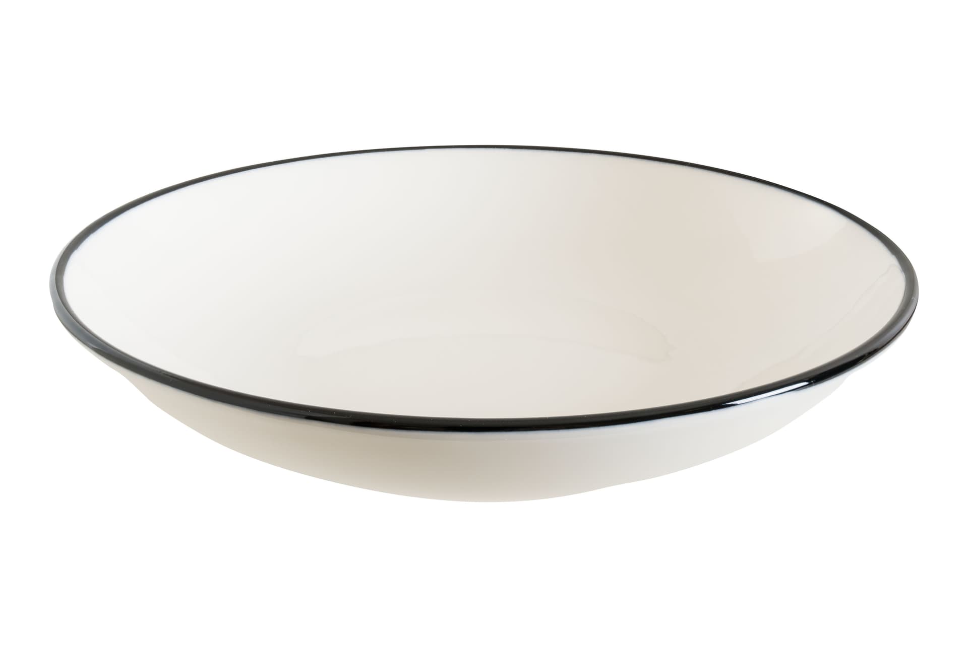 Салатник, Bonna, Linea, Черный, 13 см, h=38 мм, 220 мл