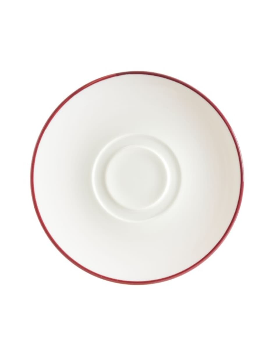 Тарелка подстановочная, Bonna, Linea, Бургундия, d 19 см (салатник 7722)