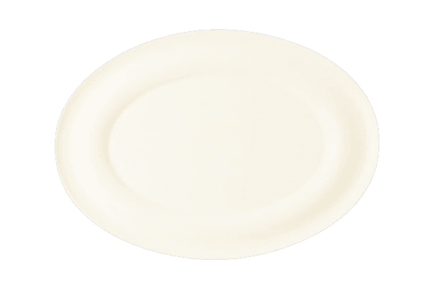Тарелка овальная плоская RAK Porcelain Lyra 22x15.5 см