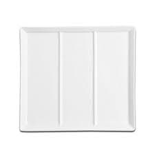 Тарелка прямоугольная RAK Porcelain Minimax 19х17 см 3-х секционная