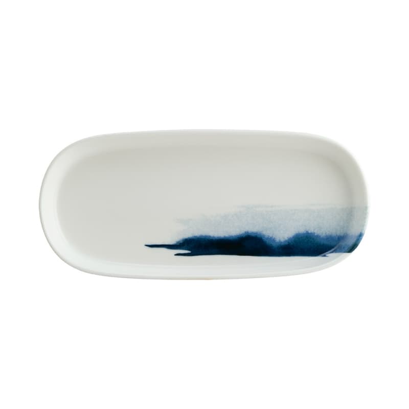 Блюдо овальное, Bonna, Blue Wave, 21 x 10 см