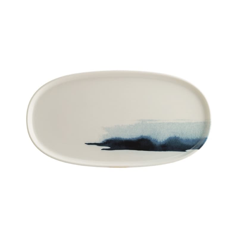 Блюдо овальное, Bonna, Blue Wave, 30 x 15.5 см
