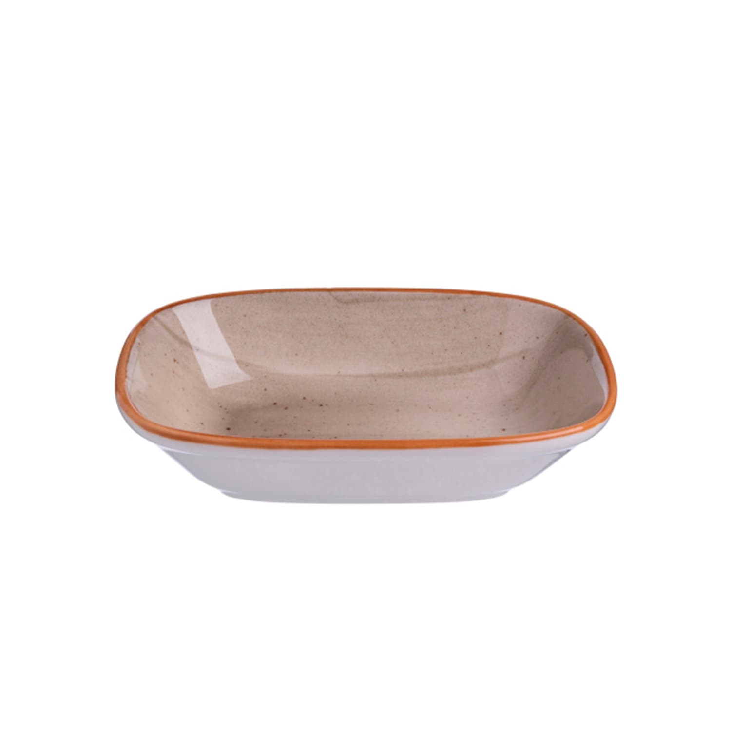 Салатник касалетка, Bonna, Aura Terraine, 160 мл, l 14 см, b 10 см, h 3.5 см