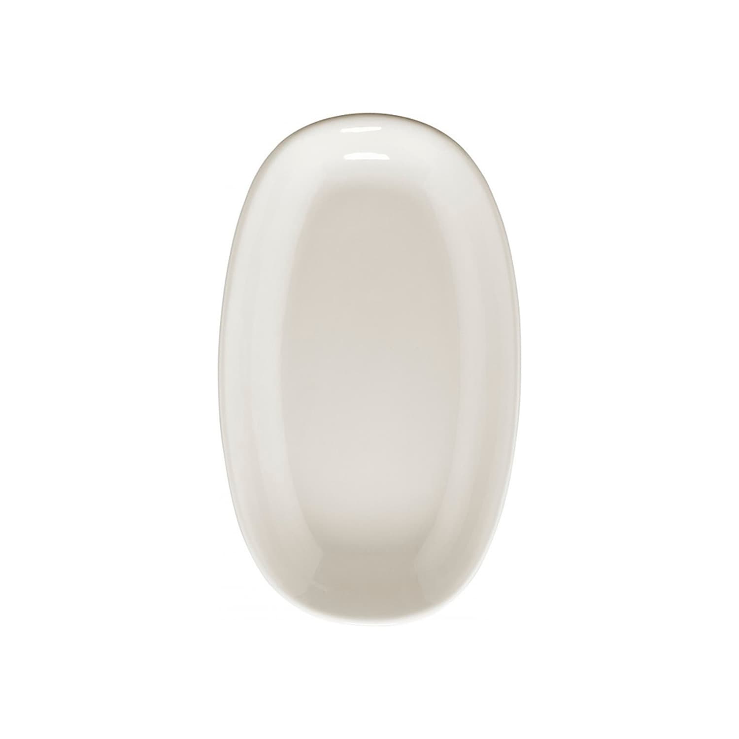Блюдо овальное, Bonna, White, l 24 см, b 14 см