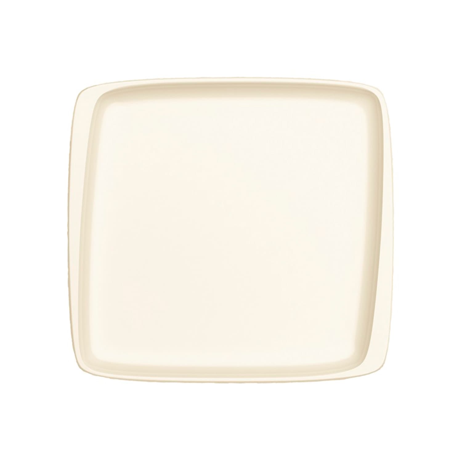 Тарелка прямоугольная без полей, Bonna, White, l 27 см, b 25 см