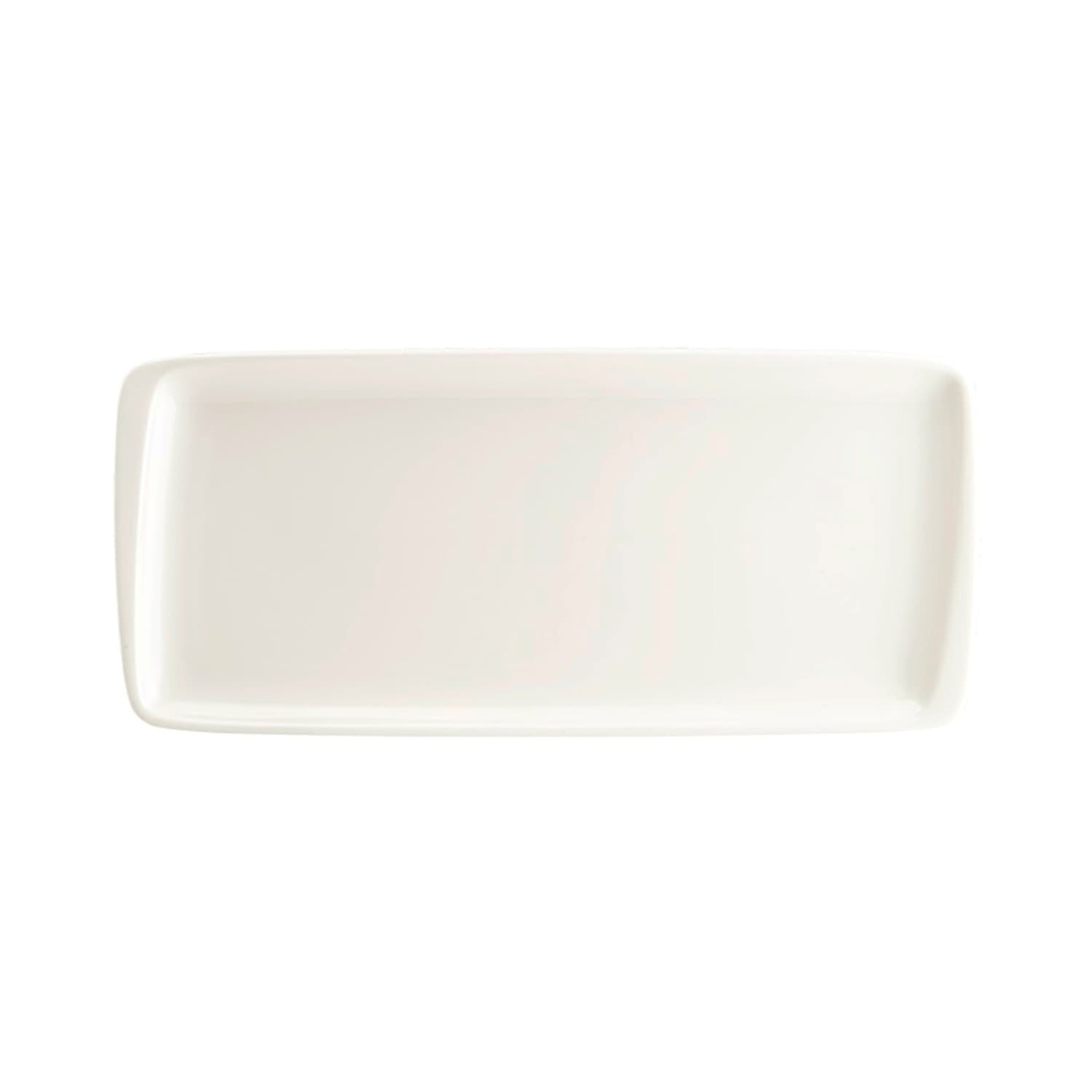 Блюдо прямоугольное, Bonna, White, l 48 см, b 16 см