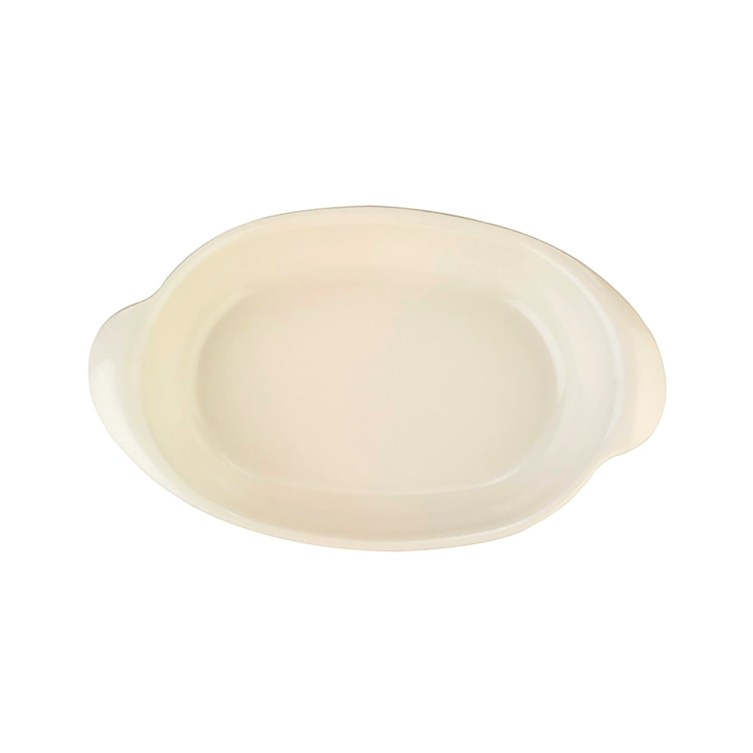 Блюдо для запекания и подачи овальное с ушками, Bonna, White, 1.9 л, l 36 см, b 21.5 см, h
